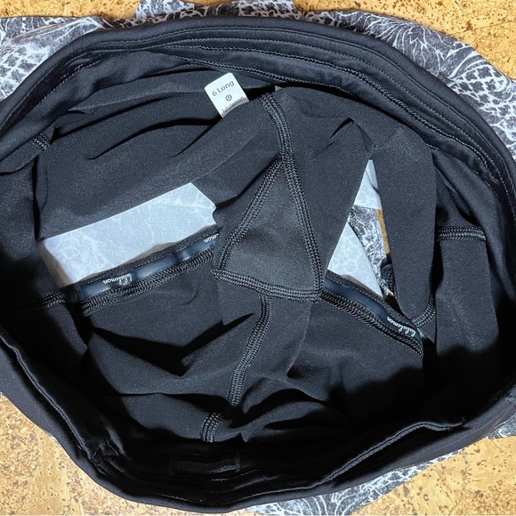 Lululemon Pace Revival Skirt II In Masked Lace Starlight Black W8852T Sz 6 Tall - Picture 12 of 16